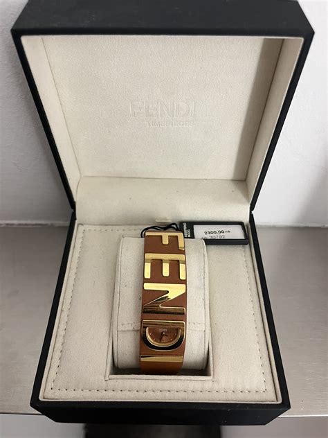 fendi bangle watch|fendi earrings on sale.